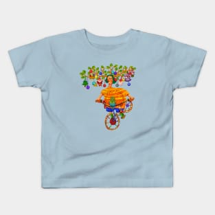 Christmas Biker Kids T-Shirt